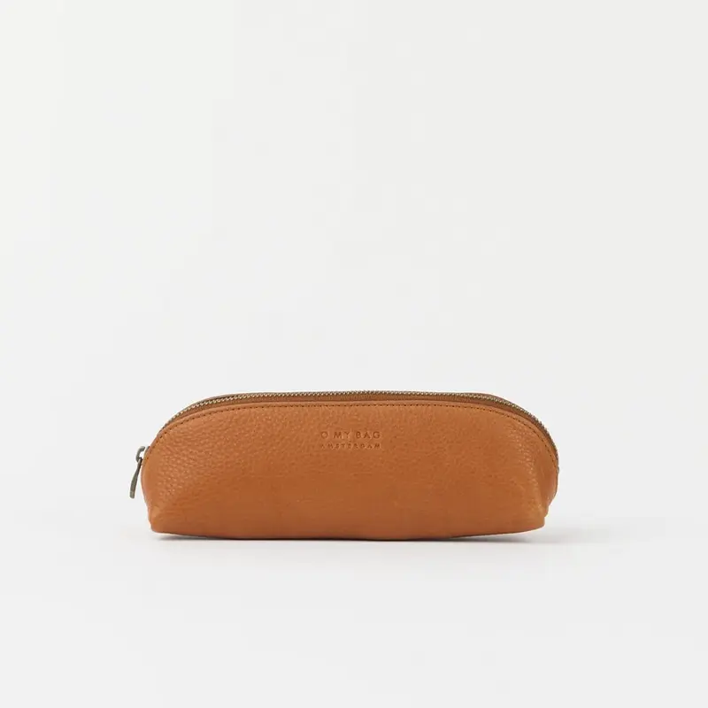 Estuche Pequeño Soft Grain Leather Wild Oak