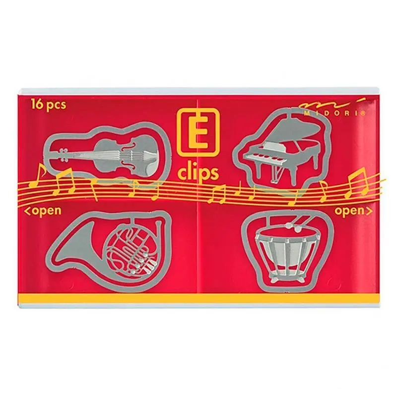 Etching Clips Instrumento Musical