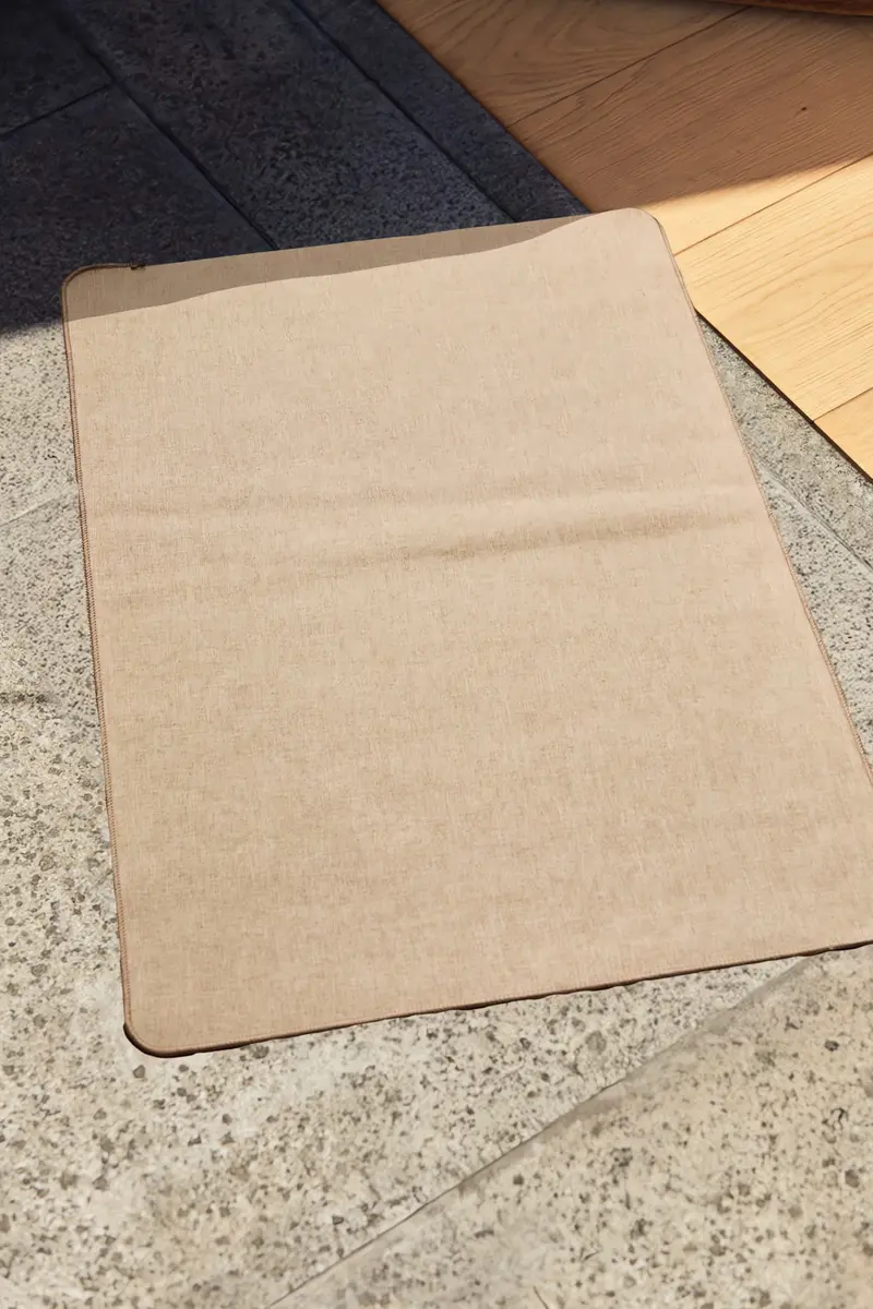 Felpudo antideslizante beige Dubai
