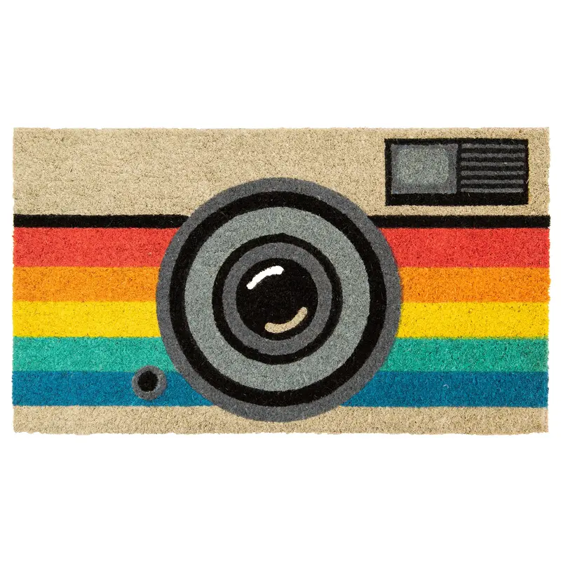 Felpudo "Cámara retro"