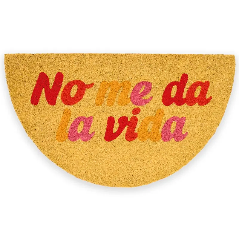Felpudo “No me da la vida”