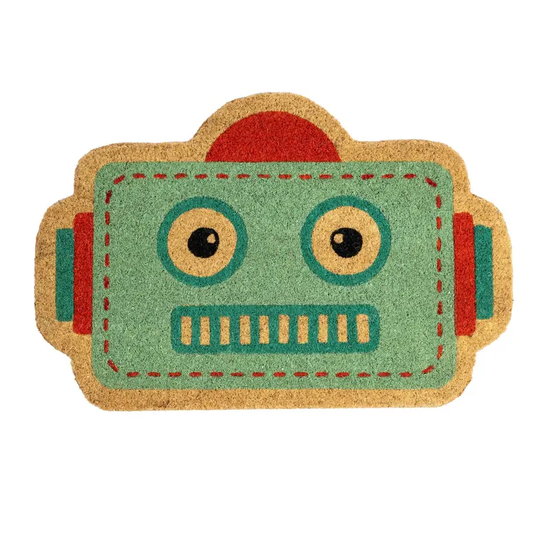 Felpudo Robot Azul