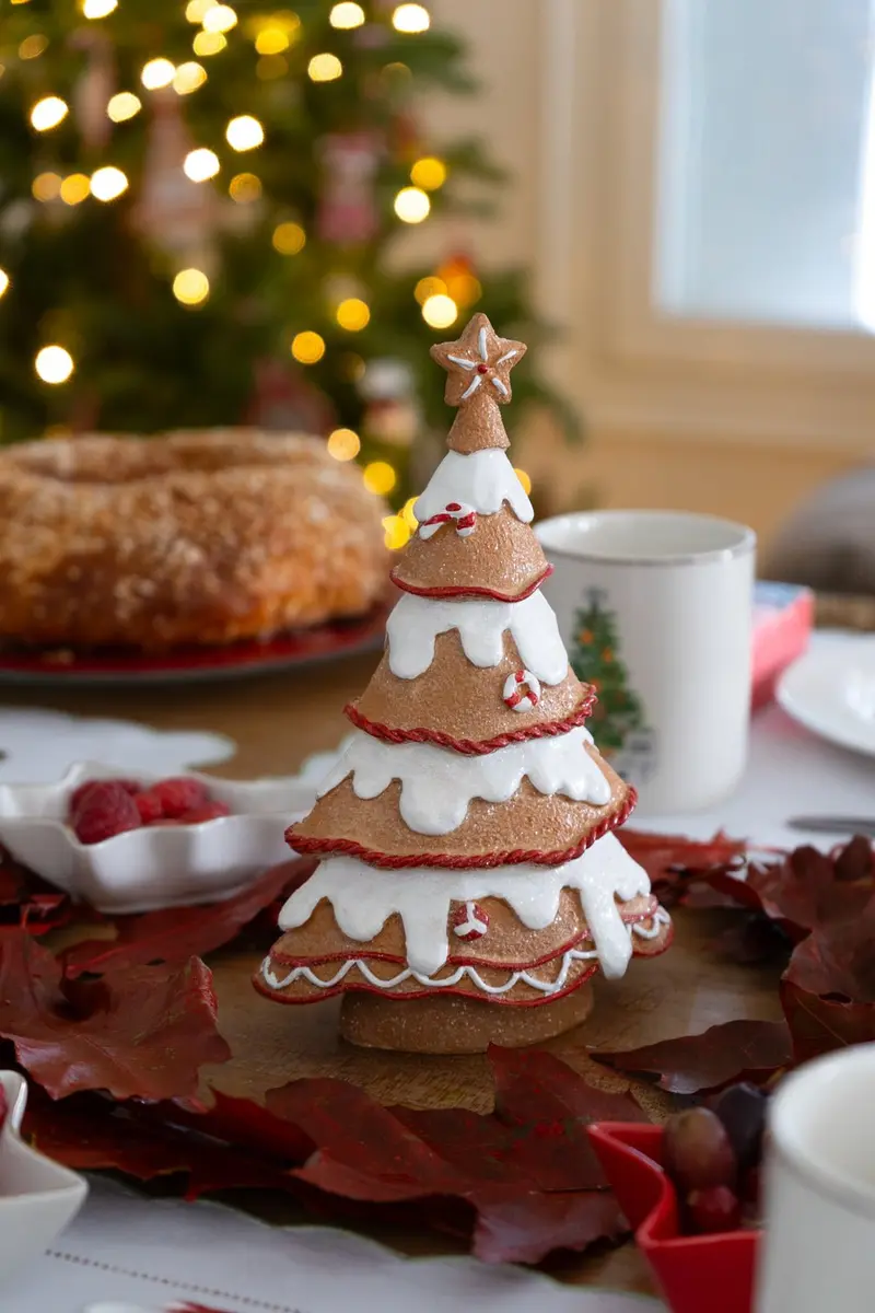 Figura Decorativa Árbol De Navidad Diseño Galleta