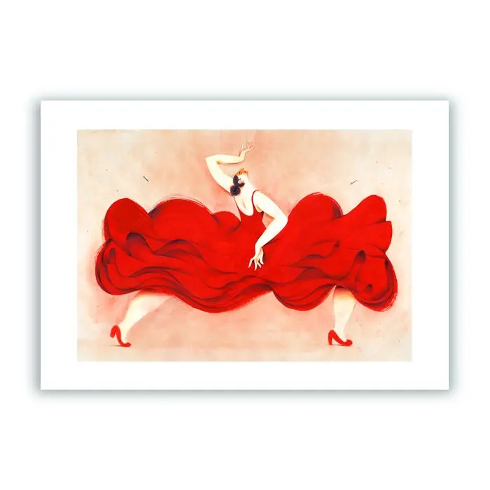 Flamenca Ella Impresión Giclée