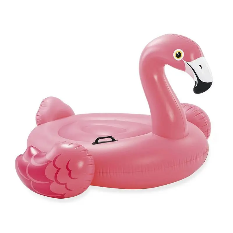Flamenco Hinchable Gigante Intex para Piscina - Colchoneta Ride-On
