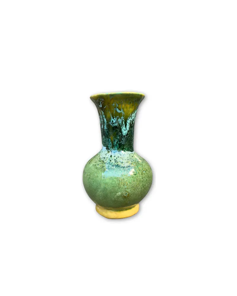 FLORERO CERÁMICA (Verde)