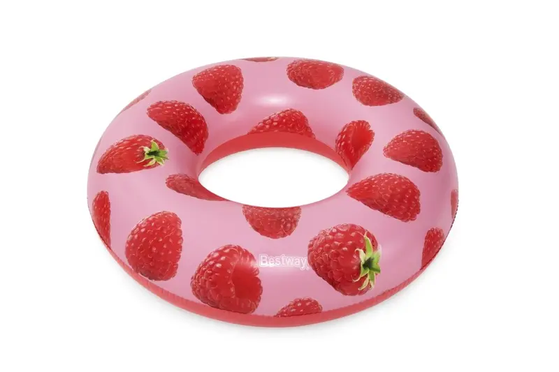 Flotador Inflable para Playa y Piscina con Aroma a Frambuesa