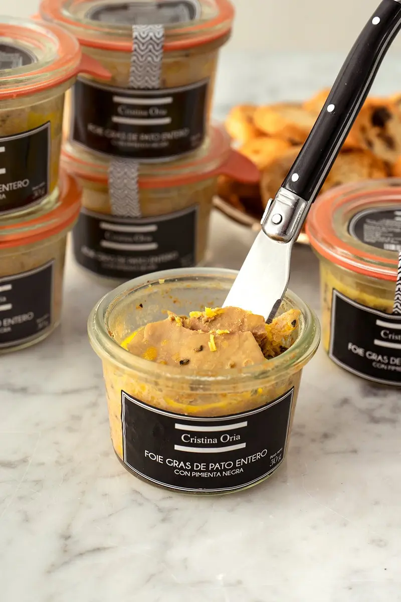Foie Gras Pimienta Negra 50G