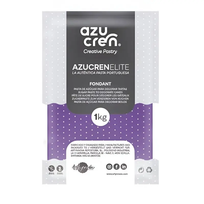 FONDANT LILA AZUCREN ELITE 1 KG