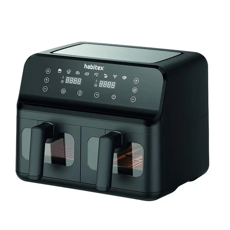 FREIDORA DE AIRE DOBLE 9L 2700W HABITEX