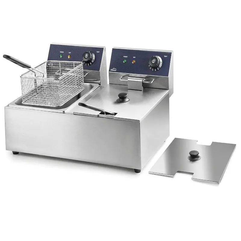 FREIDORA ELECTRICA 2 X 6 LITROS 5000W