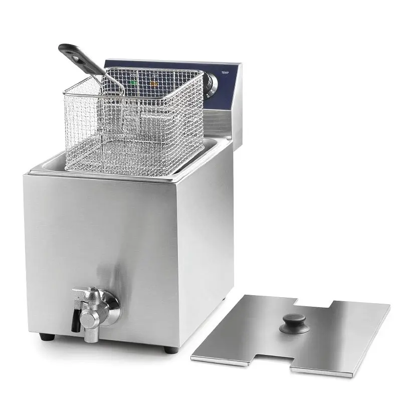FREIDORA ELECTRICA CON GRIFO PROFESIONAL 8 LTS 3250W LACOR
