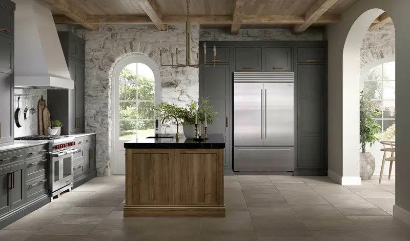 Frigorífico-congelador French Door Sub-Zero con tirador pro