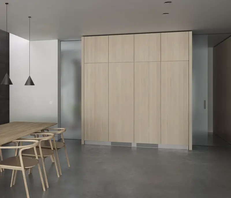 Frigorífico Vario integrable 177.2 x 55.8 cm Cierre SoftClose con puerta fija Serie 200
