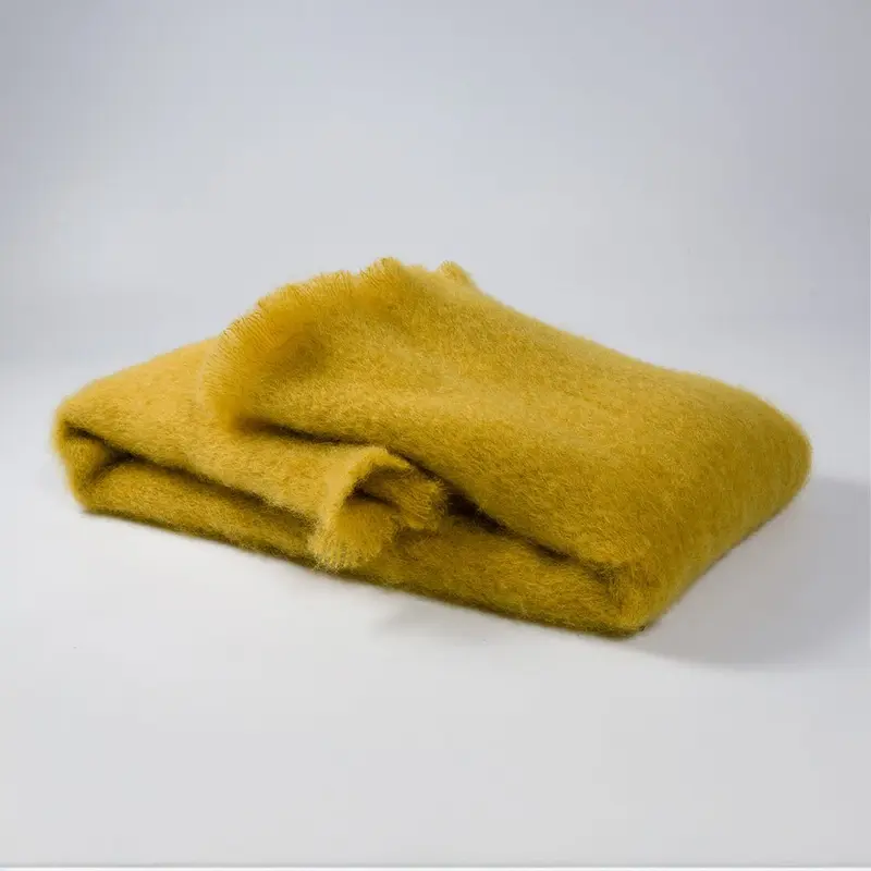Fular Mohair Mostaza 793 18x170