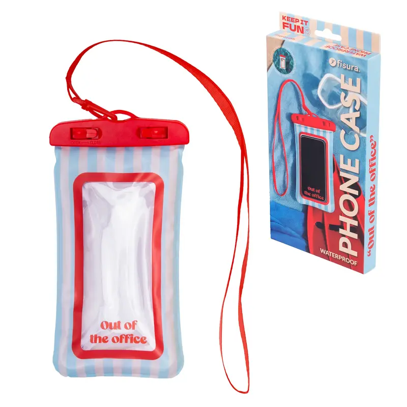 Funda móvil waterproof "Out of the office”