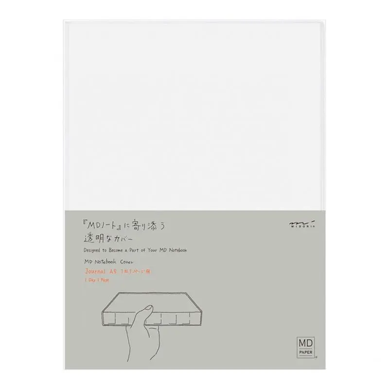 Funda Transparente para MD Notebook A5 Diario 1 Día 1 Página Codex