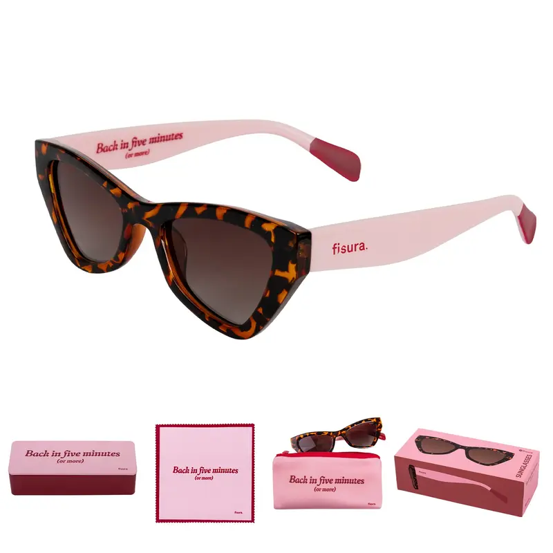 Gafas de sol “Back in five minutes”