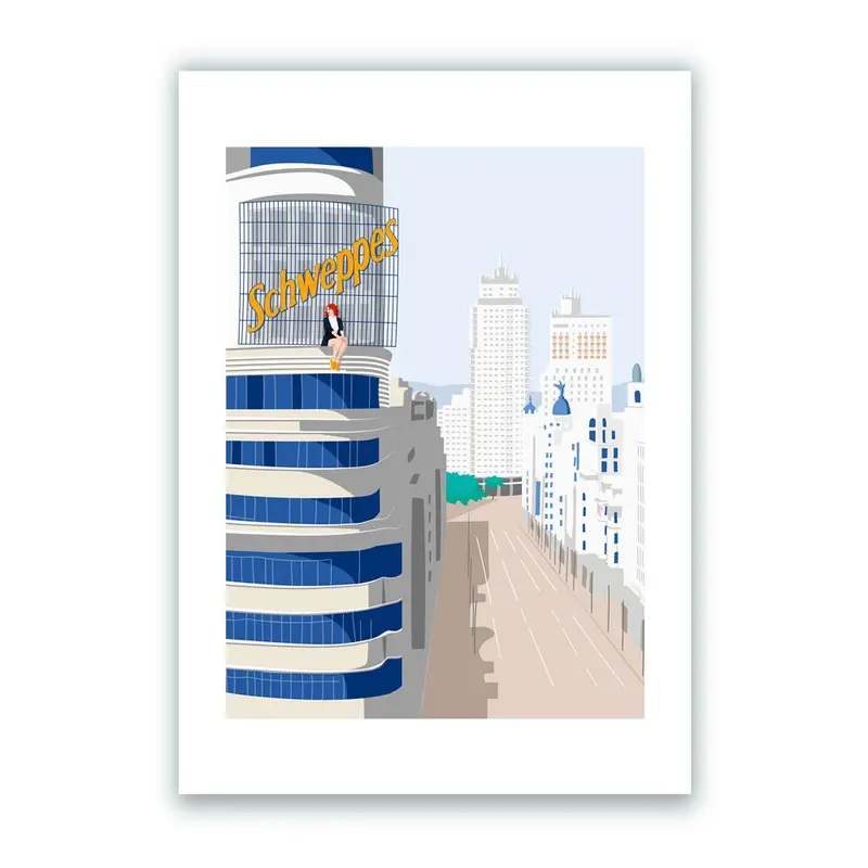 Gran Vía Impresión Giclée