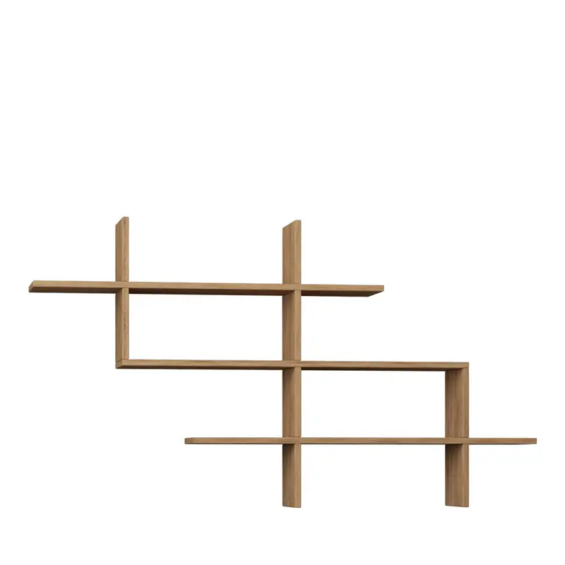 Graph - Estantería de pared de madera L150cm