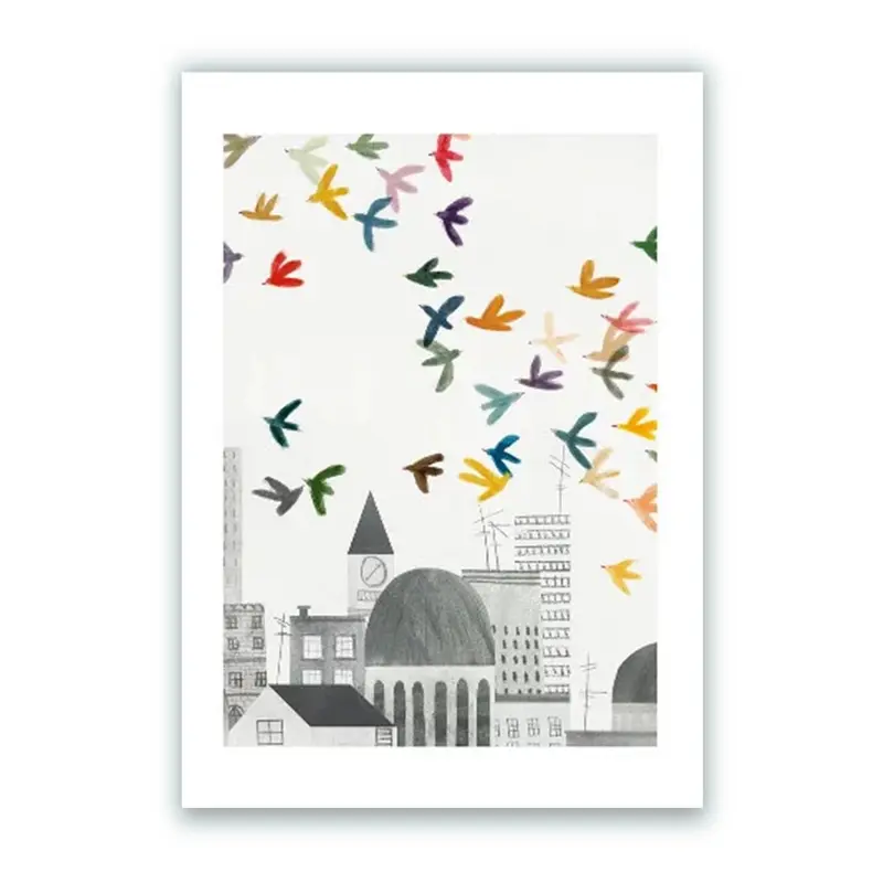Grey City Impresión Giclée