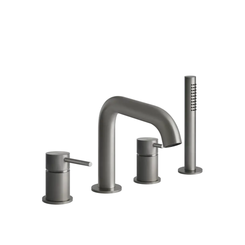 Grifería de bañera monomando con desviador | Colección Gessi 316 Trame