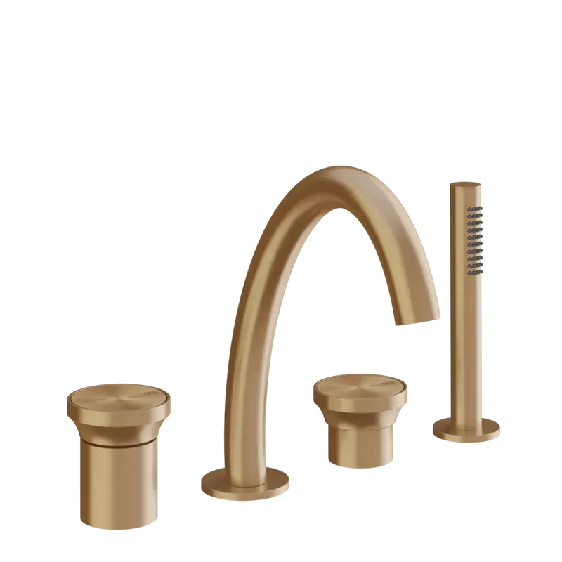Grifería de bañera monomando con desviador | Colección Origini