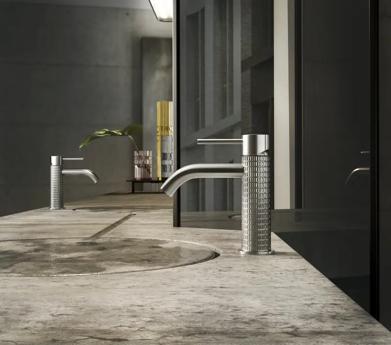 Grifería monomando de lavabo | Colección Gessi 316 Meccanica