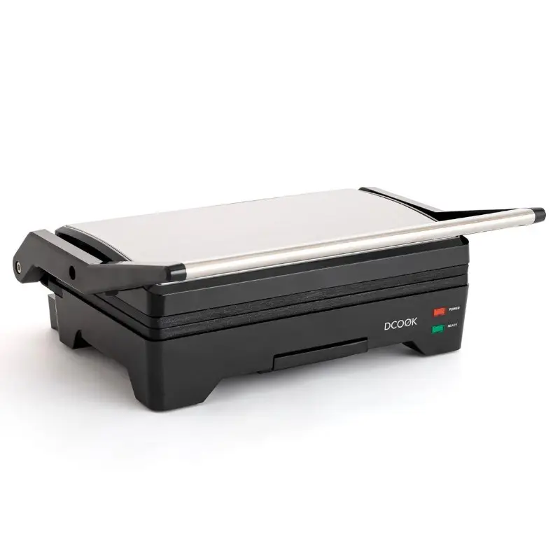 GRILL DOBLE PLACA APERTURA 180º DCOOK