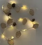 Guirnalda led con piñas