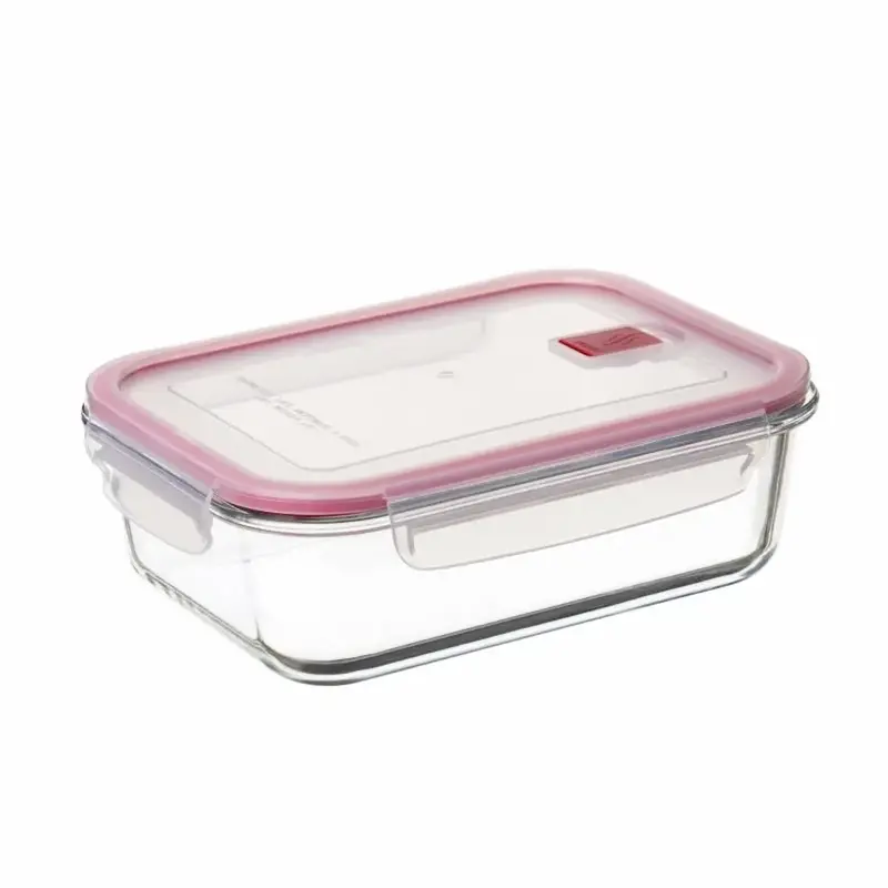 HERMETICO CRISTAL COOK&EAT 1,1L ROJO TATAY