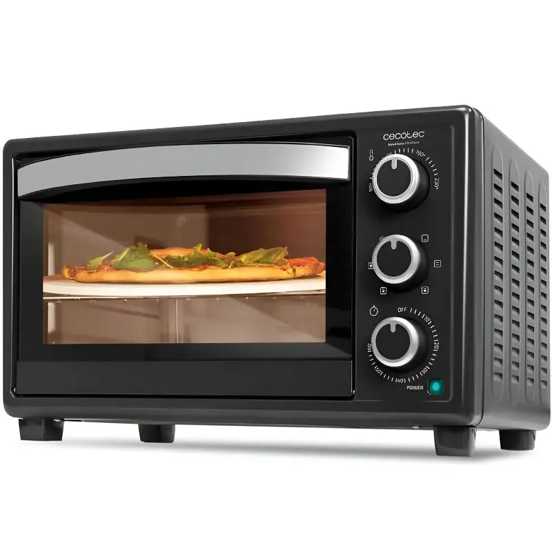 HORNO DE SOBREMESA BAKE&TOAST 2600 BLACK 4PIZZA