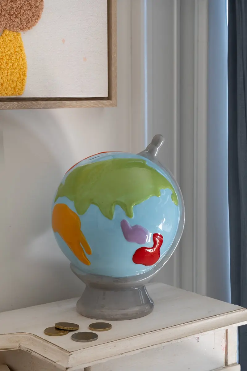 Hucha Diseño Globo Terráqueo