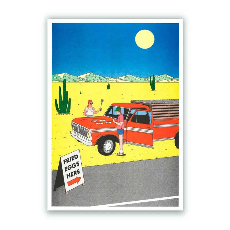 If you don’t have stove, use a pickup Risografía A3