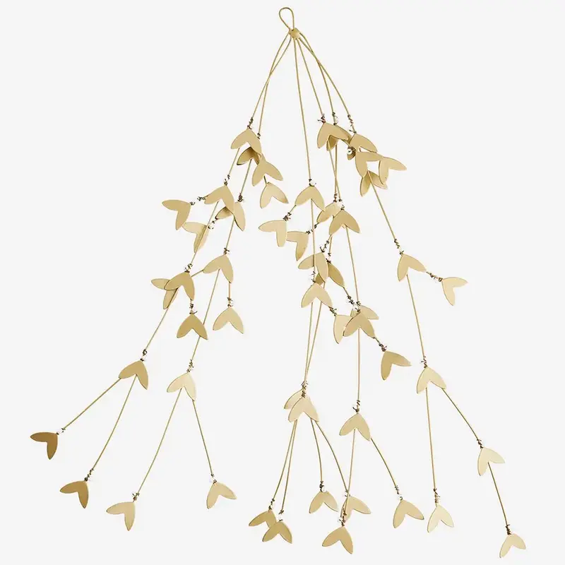Iron Mistletoe Ant. Brass