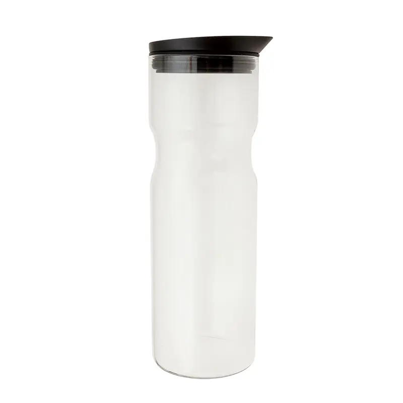 JARRA BOROSILICATO 1000ml CON TAPA TRANSPARENTE