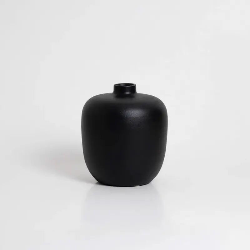 Jarrón Blanc 05 Negro