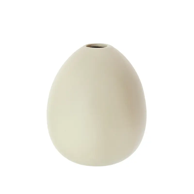 Jarron porcelana rikke blanco