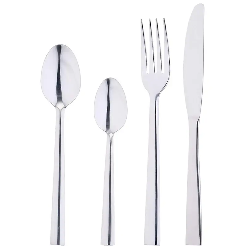 JGO. 24 CUBIERTOS ACERO INOX. CRETE