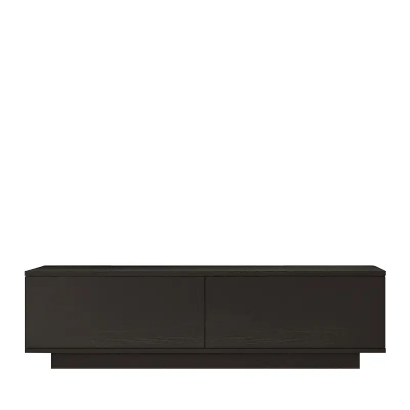 Joe - Mueble de TV de madera con 2 puertas L140cm