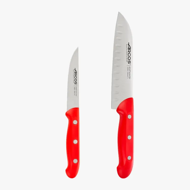 Juego Cocina 2 Pzas. Serie Maitre Rojo