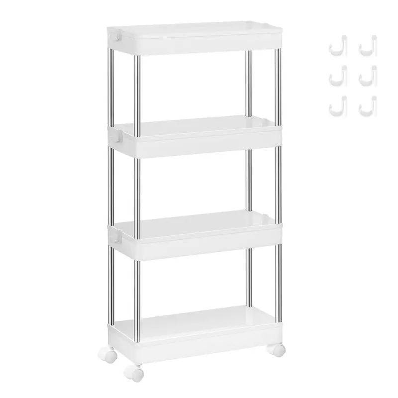 Juego de 20 Perchas de Madera Blanco