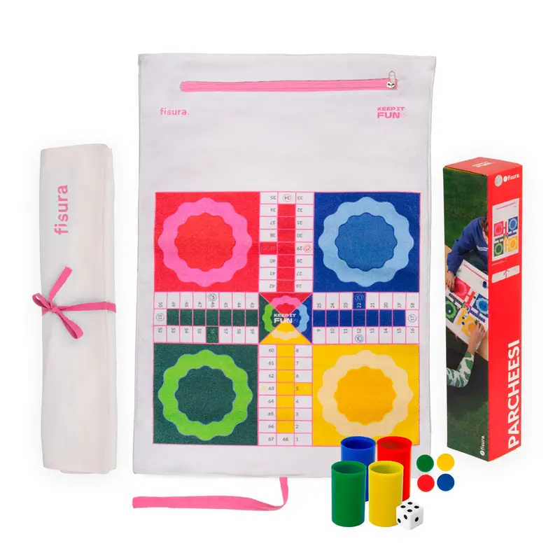 Juego de mesa portátil “Parchís”