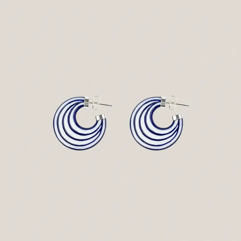 Juego de Pendientes Arracada Azul