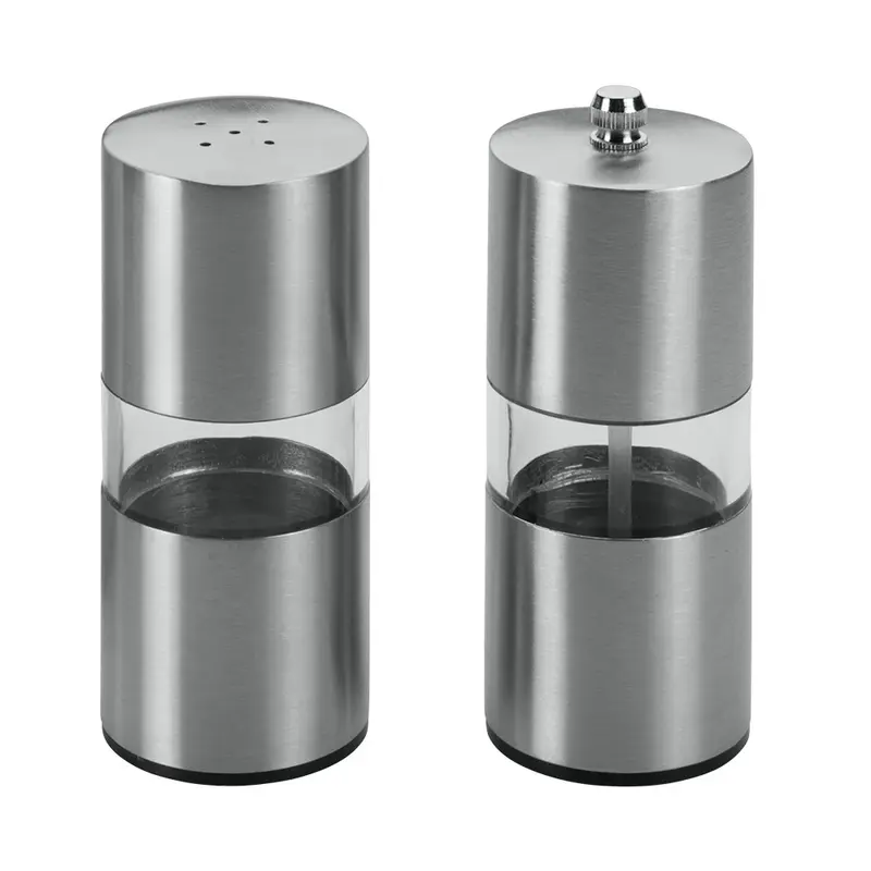 JUEGO SAL Y PIMIENTA ACERO INOX
