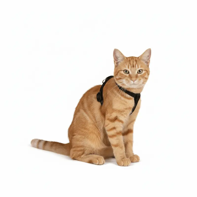 Kit de arnés y correa para gato