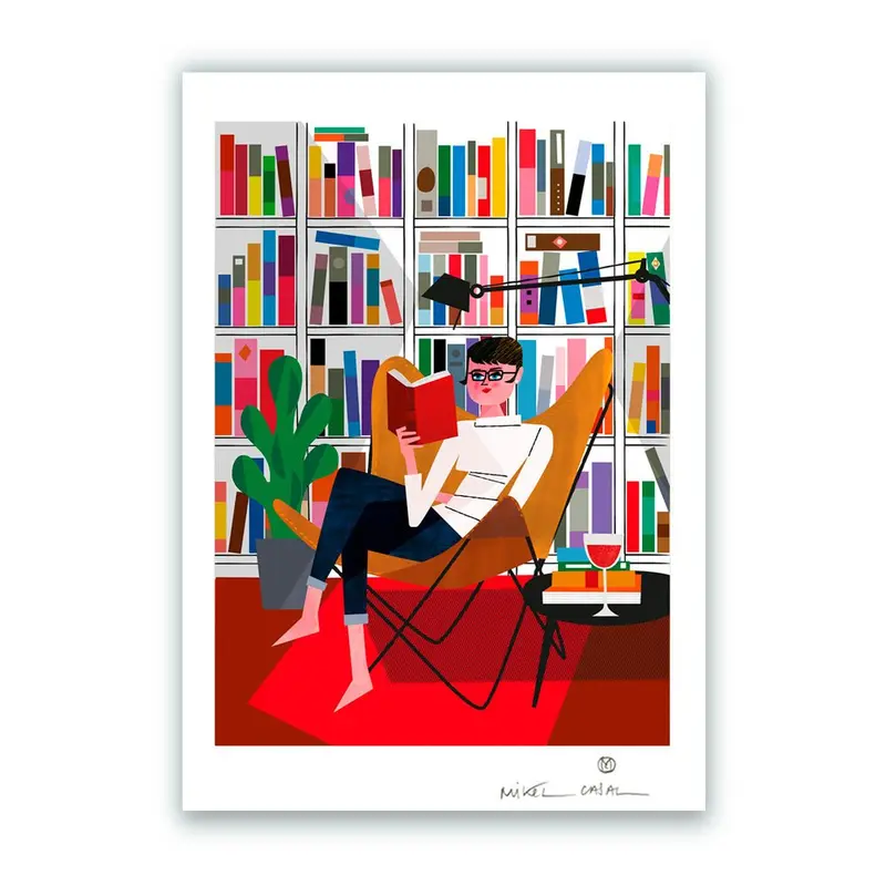 La Lectora Impresión Giclée