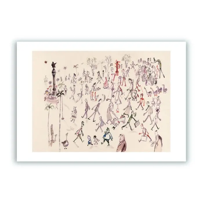 La Rambla Impresión Giclée