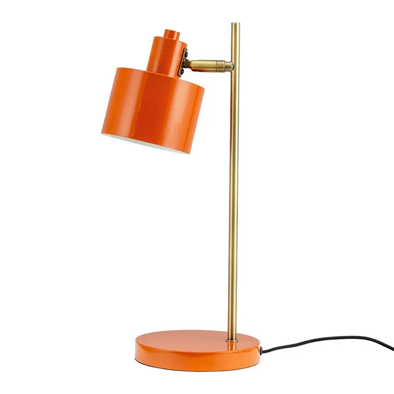 Lámpara de Mesa Ocean Naranja Latón