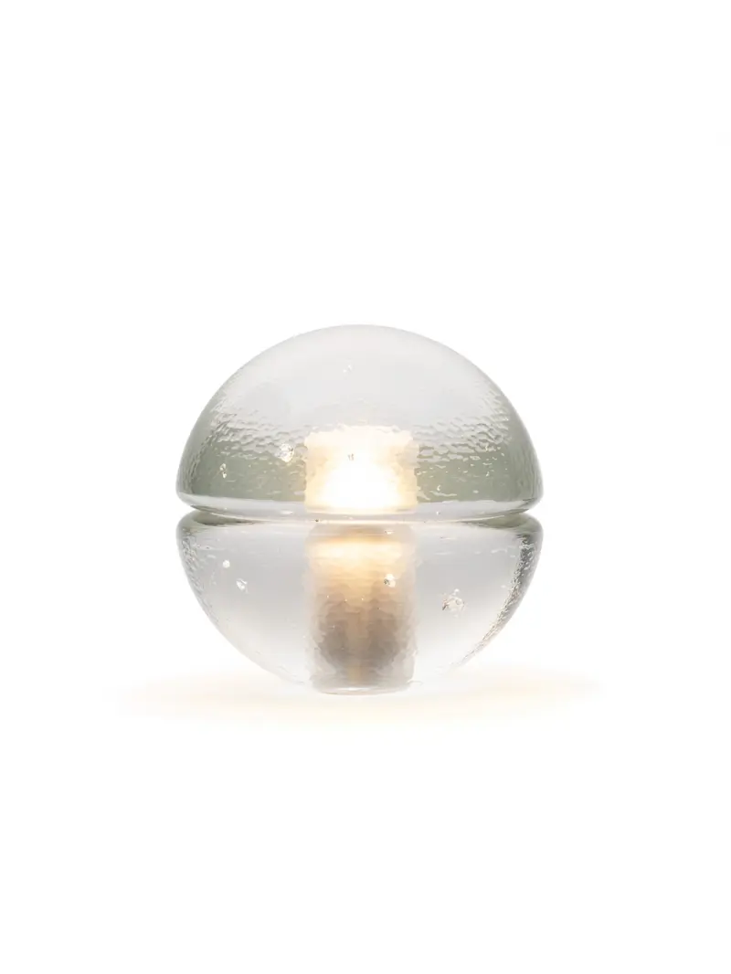 Lámpara de mesa portátil 14p | Clear